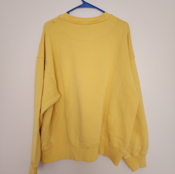 Krusty the Simpsons x H&M yellow crew men's oversize size M - Picture 2 of 3